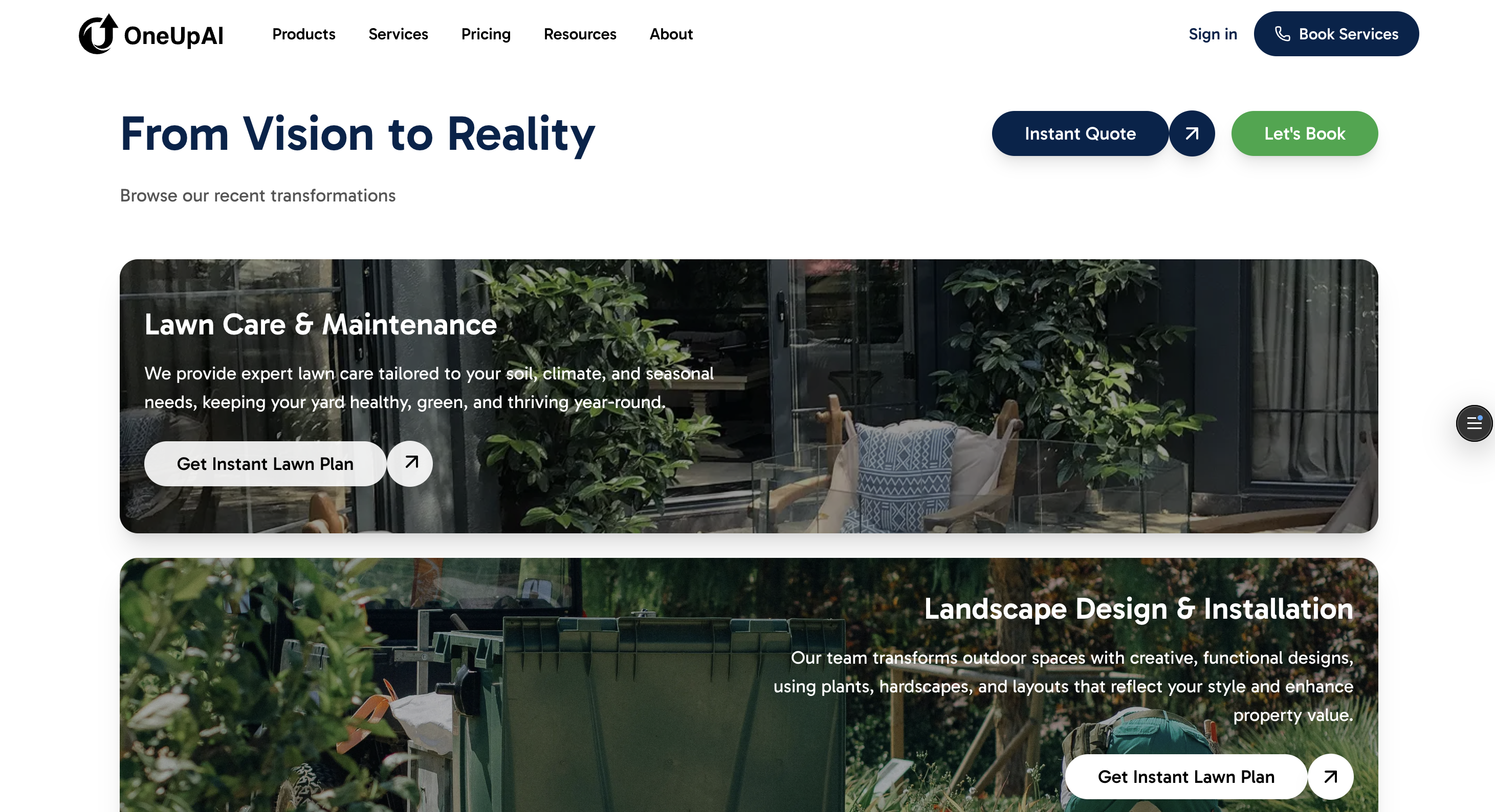 One Up Lawn Care & Landscaping screenshot 3