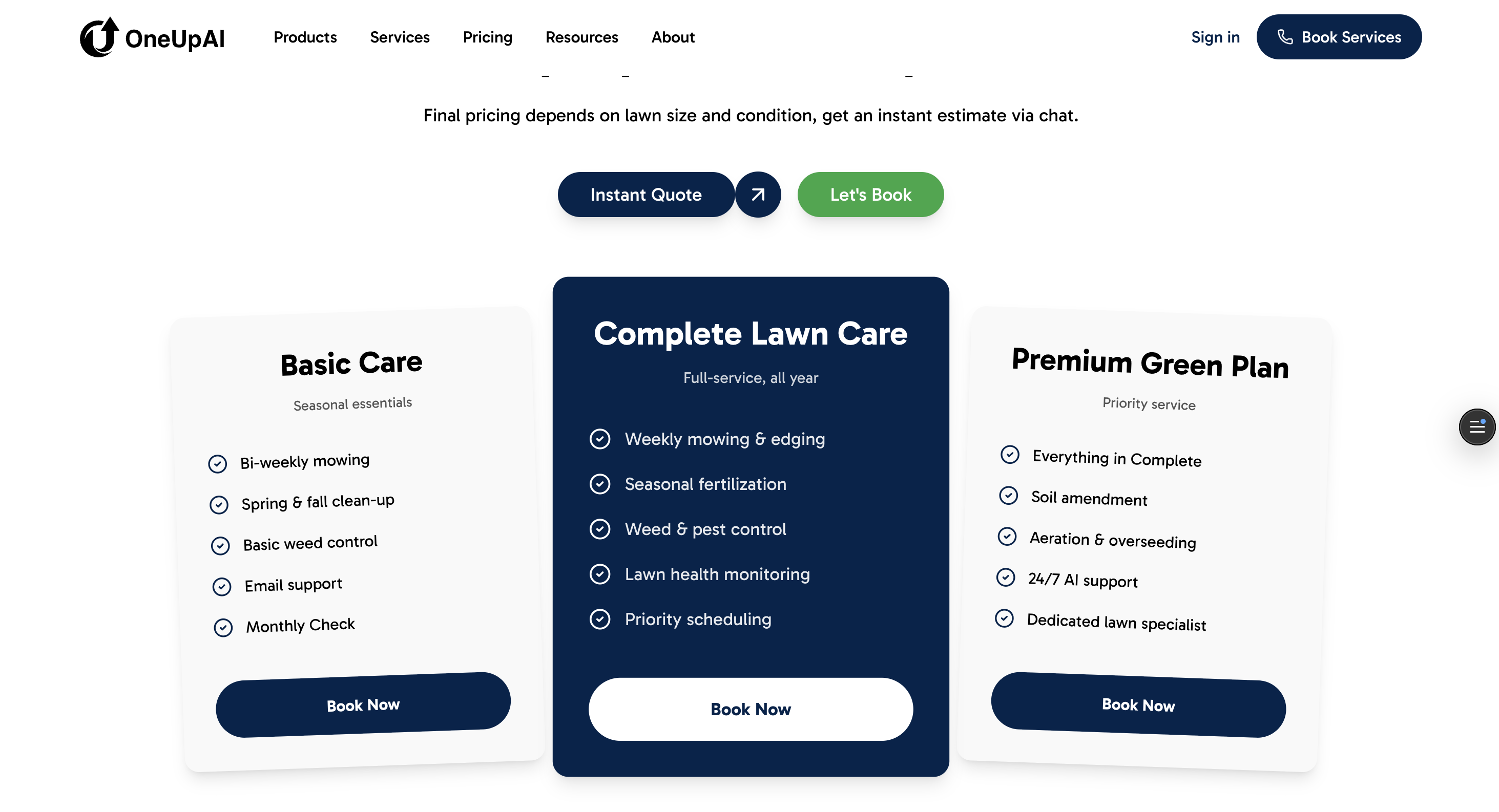 One Up Lawn Care & Landscaping screenshot 4